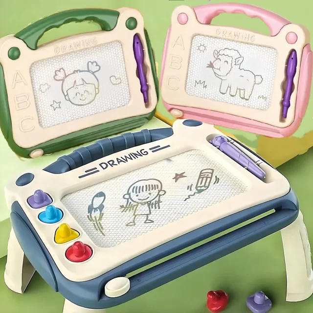 Magnetic Drawing Board Colored Graffiti Magic Eraser Drawing Board Kid's Graffiti Board Art Office Education Drawing Toy 1