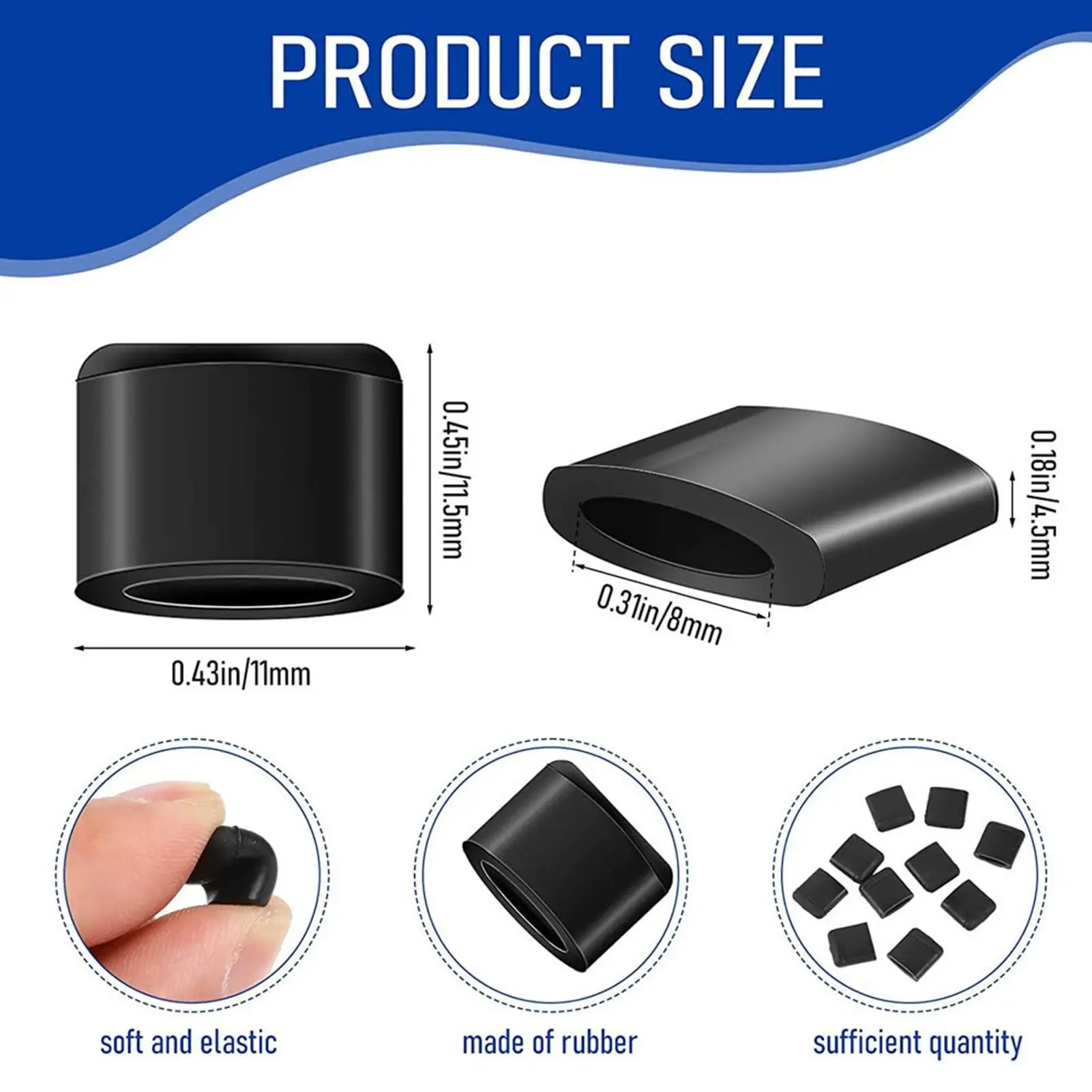 Premium Air Fryer Non-Scratch Pan Mat & Protective Bumper Set