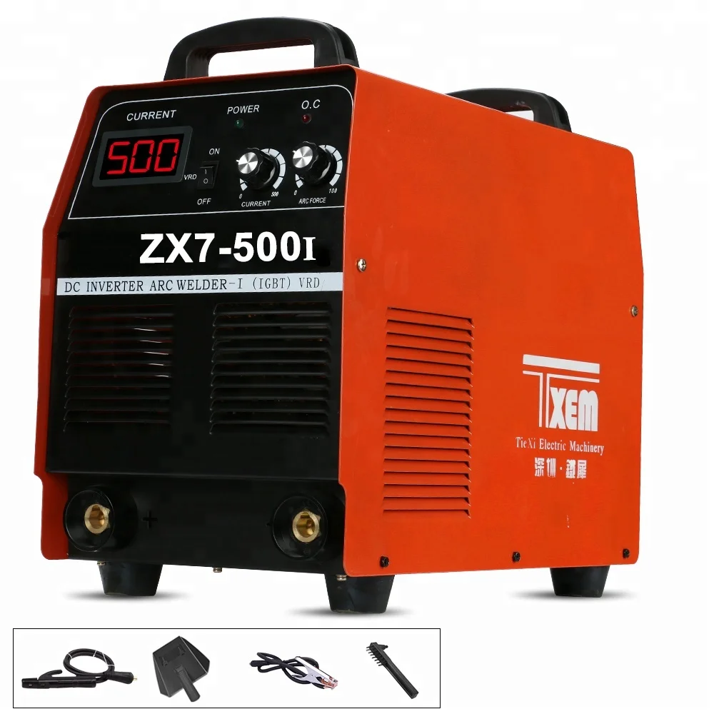 Arc500 Arc Welder Igbt Inverter Welding Machine Mma500 Arc500 Welding
