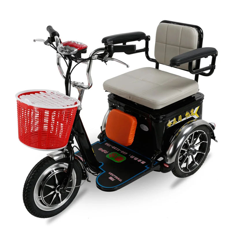 Nwow Three Wheel Electric Bicycle Wheel Electric Cargo Tricycle - Main Image