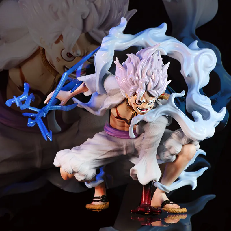One Piece Figure - Luffy Gear 5 with Lightning