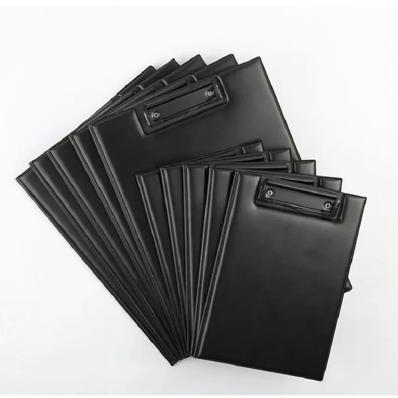 KOBEST A4 Cover Leather Board Clip Students Writing Pad Board Business Office Information Supplies A5 Folder Signature 4