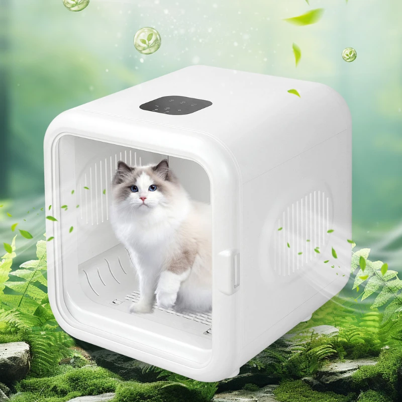 Fully Automatic Smart Pet Drying Box Large Capacity Pet Smart Dryer Household Hair Dryer Box Sterilization and Disinfection