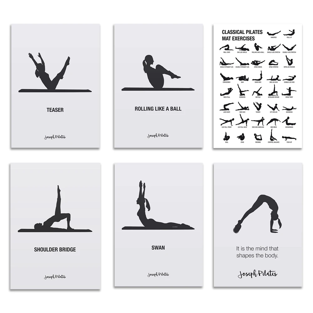 pilates workout chart