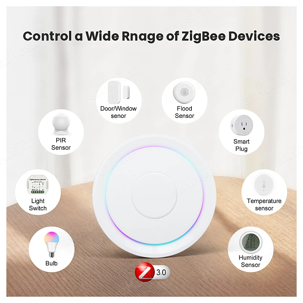 Рисунок 3 - Zigbee шлюз Tuya умный дом мост Zigbee 3