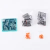 JRready 84PCS ST6251 Deutsch DTP Connector Kit, 2 Wire IP67 Waterproof Connector with Stamped Contacts 14-12AWG, 25A 6