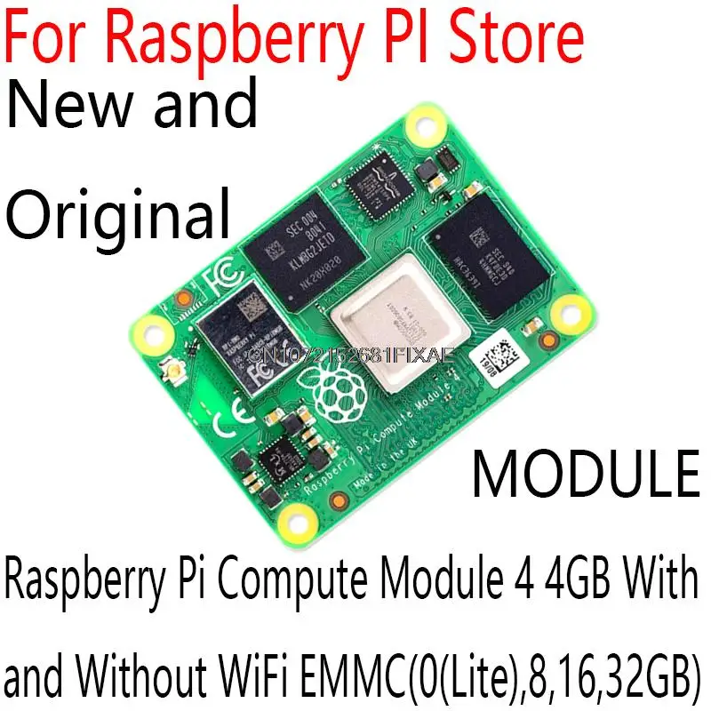 Компьютерный модуль CM4 Raspberry Pi, модуль 4 Wi-Fi EMMC CM4104000 CM4104008 CM4104016 CM4104032 CM4004000 cm4008 CM4004016 CM4004032