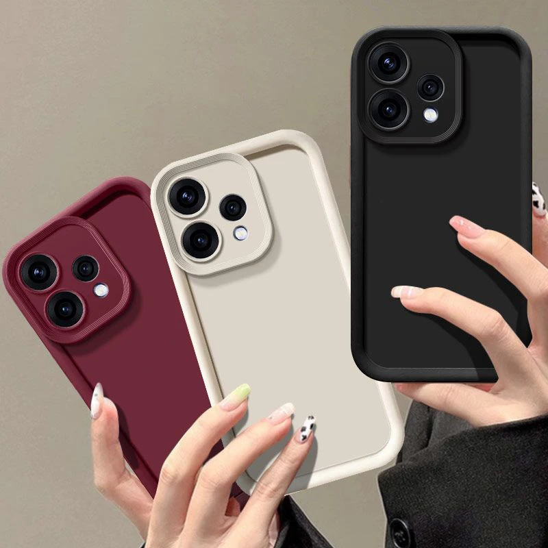 Luxury Candy Matte Soft Cover with Anti-Fall Protection
