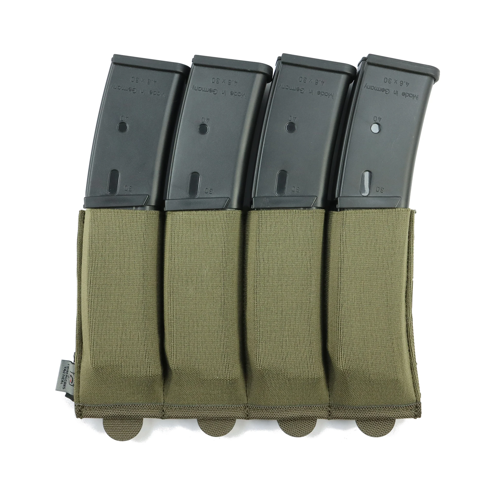 

TW-M092 TwinFalcons Tactical Elastic QUAD SMG Mag Pouch