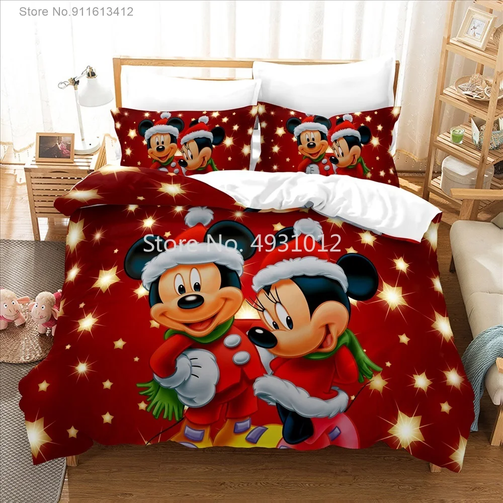 christmas-gifts-disney-bedding-sets-mickey-minnie-mouse-princess-3d-print-duvet-cover-cartoon-quilt-for-bedroom-decor-bedclothes