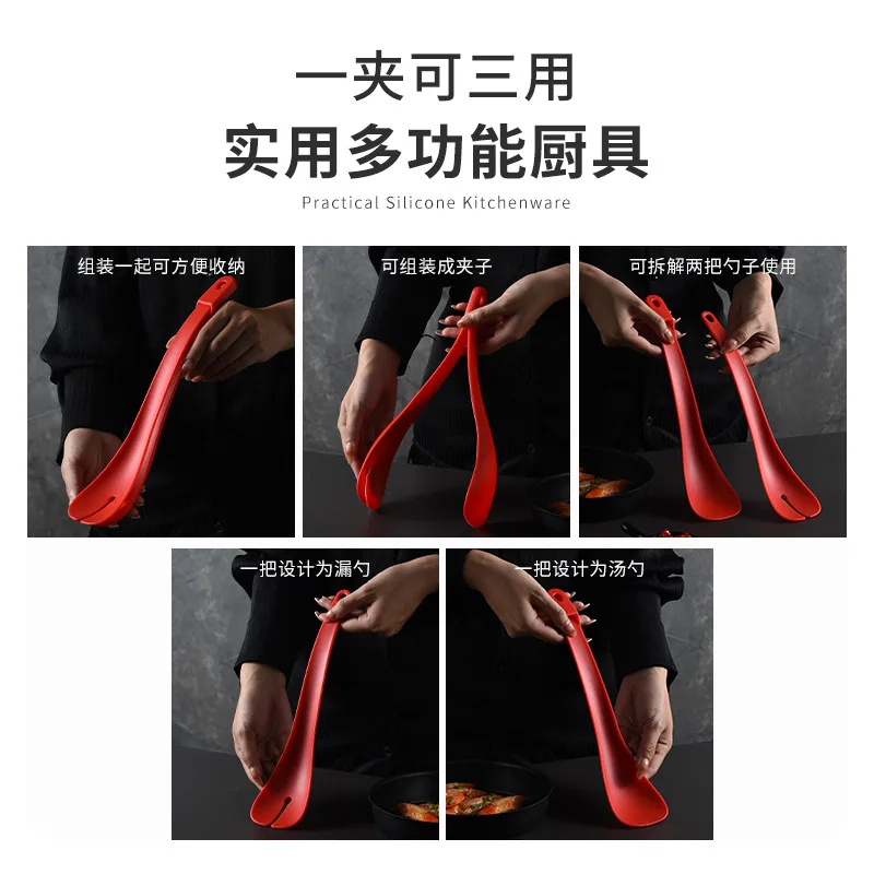 다기능 음식 집게, 뷔페 클램프, 스테이크 빵, 화상 방지 클립, 바베큐 요리 도구, 소쿠리, 주방 액세서리