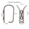 Ultralight Titanium Bicycle Water Bottle Cage  Bottle Holder MTB Road Bike Bottle Bracket Bottle Rack Holder 3