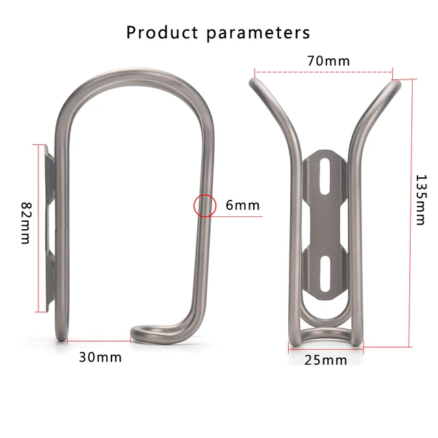 Ultralight Titanium Bicycle Water Bottle Cage  Bottle Holder MTB Road Bike Bottle Bracket Bottle Rack Holder 3