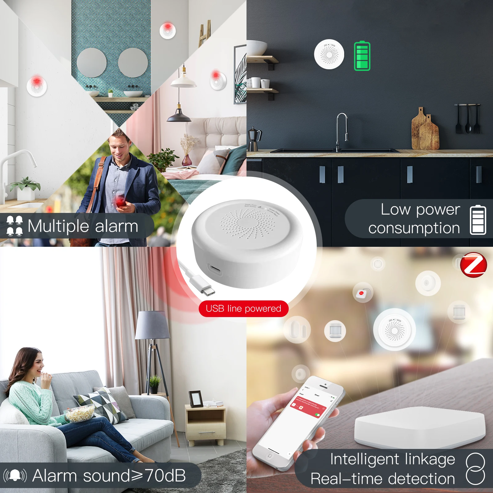 Sensor Combustível, Home Security Alarm System, Vida