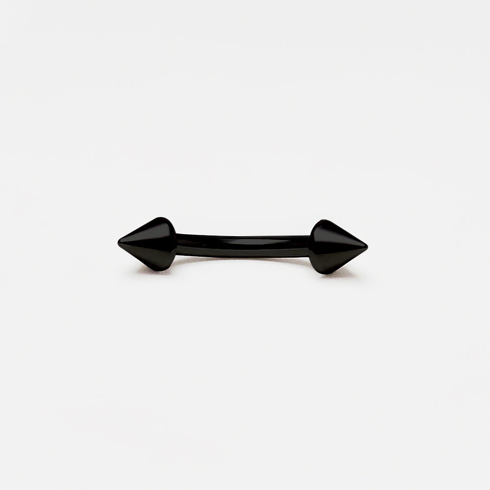 F136 Titan Piercing 3-5mm Opal Gebogene Barbell Augen Groß Augenbraue Piercing Knorpel Ring Biss Labret Tragus schmuck Großhandel – Detail 17