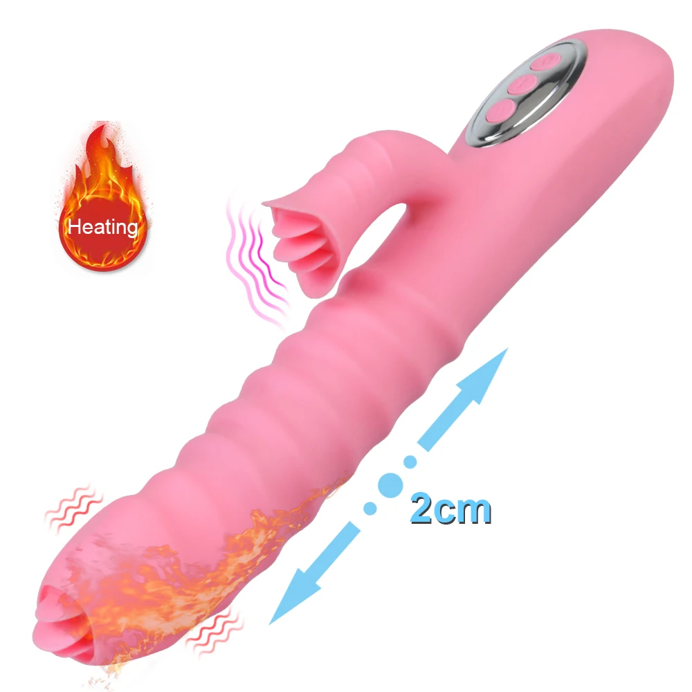 Vibrateur chauffant pour masturbation féminine et stimulation_voghion.com