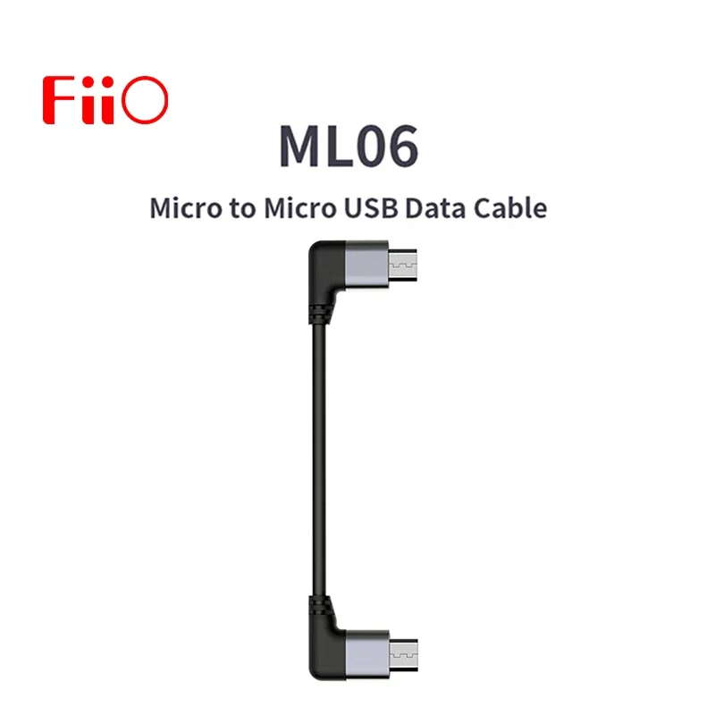 Audio Cable Dac Cables FIIO ML06 High purity copper wire Micro to USB Data Cable for Q1 Q5 X5III