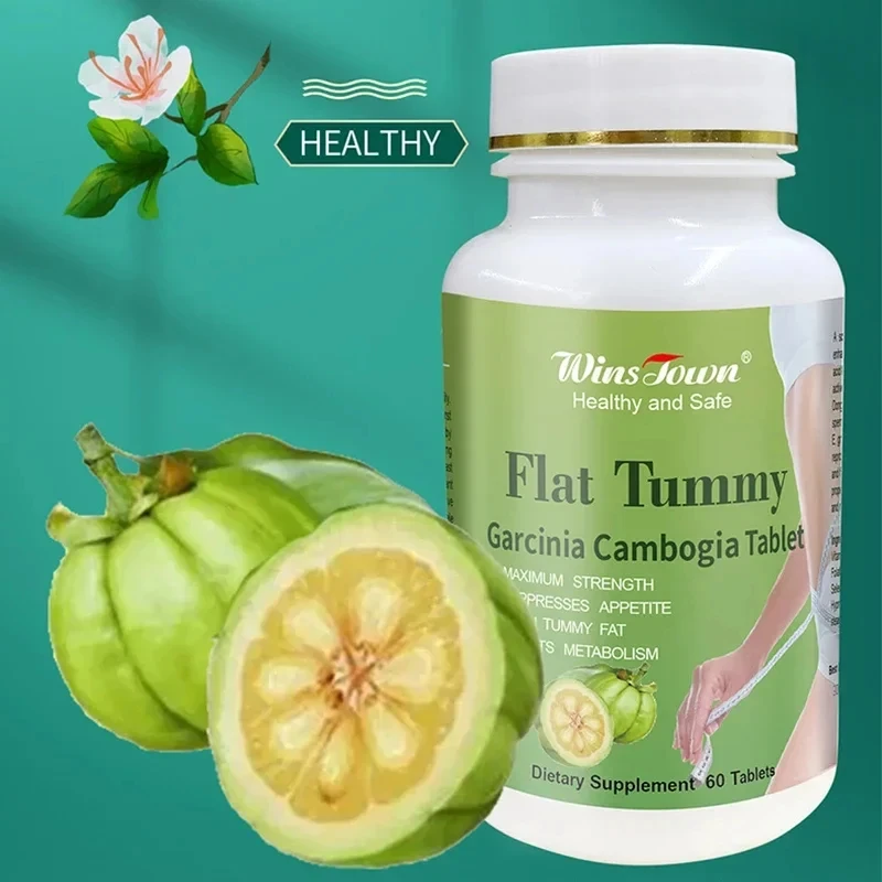 

60 slimming flat tumor tablets and weight loss pills inhibit appetite, burn fat, promote metabolism and health food