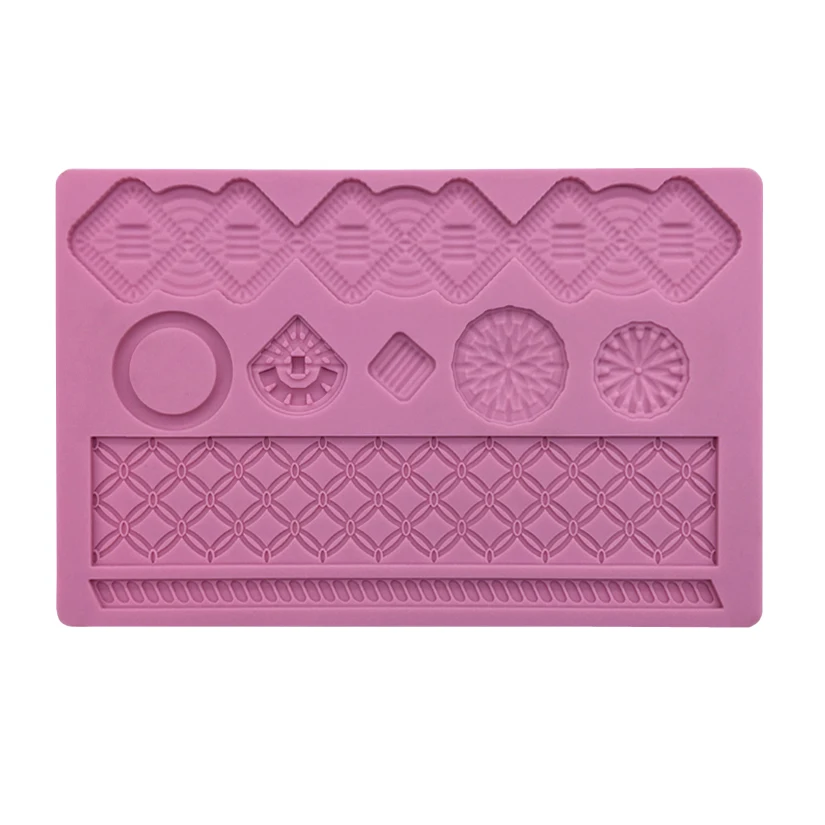 Schnürsenkel Silikon Sugarcraft Schokolade Cupcake Backform Harz Werkzeuge Fondant Kuchen Dekorieren Werkzeuge – Detail 32