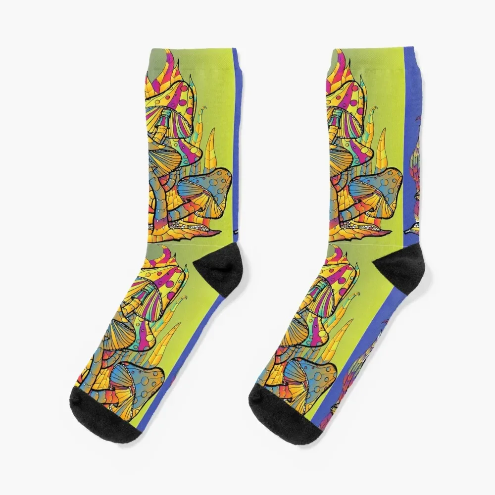 

# Magic Mushroom Socks Climbing loose Women's Socks Men's