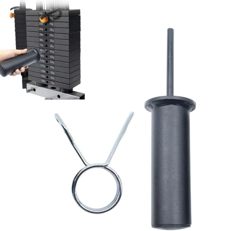 Gym Accessories Weight Stack Pin Long Extender for Cable Strength Exercise Machine Home Training