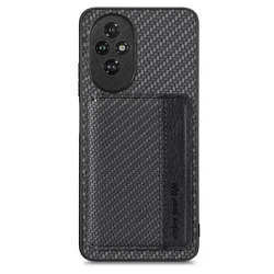 Leather Wallet Card Holder Phone Case - Premium Protection Cover for Honor Magic 7Pro (Black)