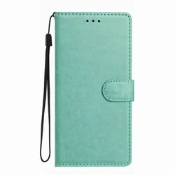 Luxurious Wallet Photo Frame Phone Case Cover #PIB for Honor 9A (Green PI)