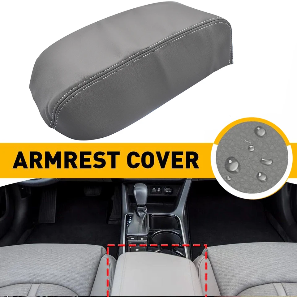Hyundai Sonata Armrest Cover Center Console Armrest Cover For Hyundai Sonata 2015-2019 - Protective Pad With Storage Hyundai Armrest Pad - Foto 5