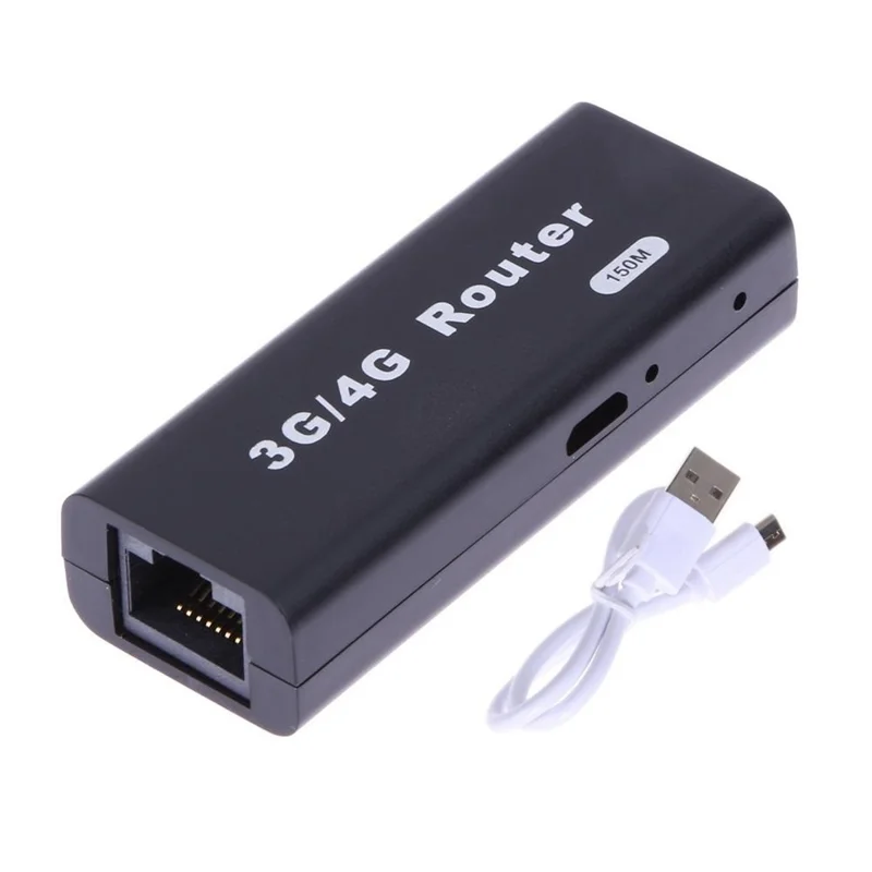 Mini Portatile 3G/4G Wifi Wlan Hotspot Wifi Hotspot 150Mbps Rj45 Router Wireless Usb Con Cavo Usb