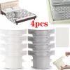 4PCS Non-Slip Bed Sheet Holder Clips Invisible No Pins Needed  Durable Plastic Bed Sheet Fasteners Anti-Slip Sheet Clips Secure 1