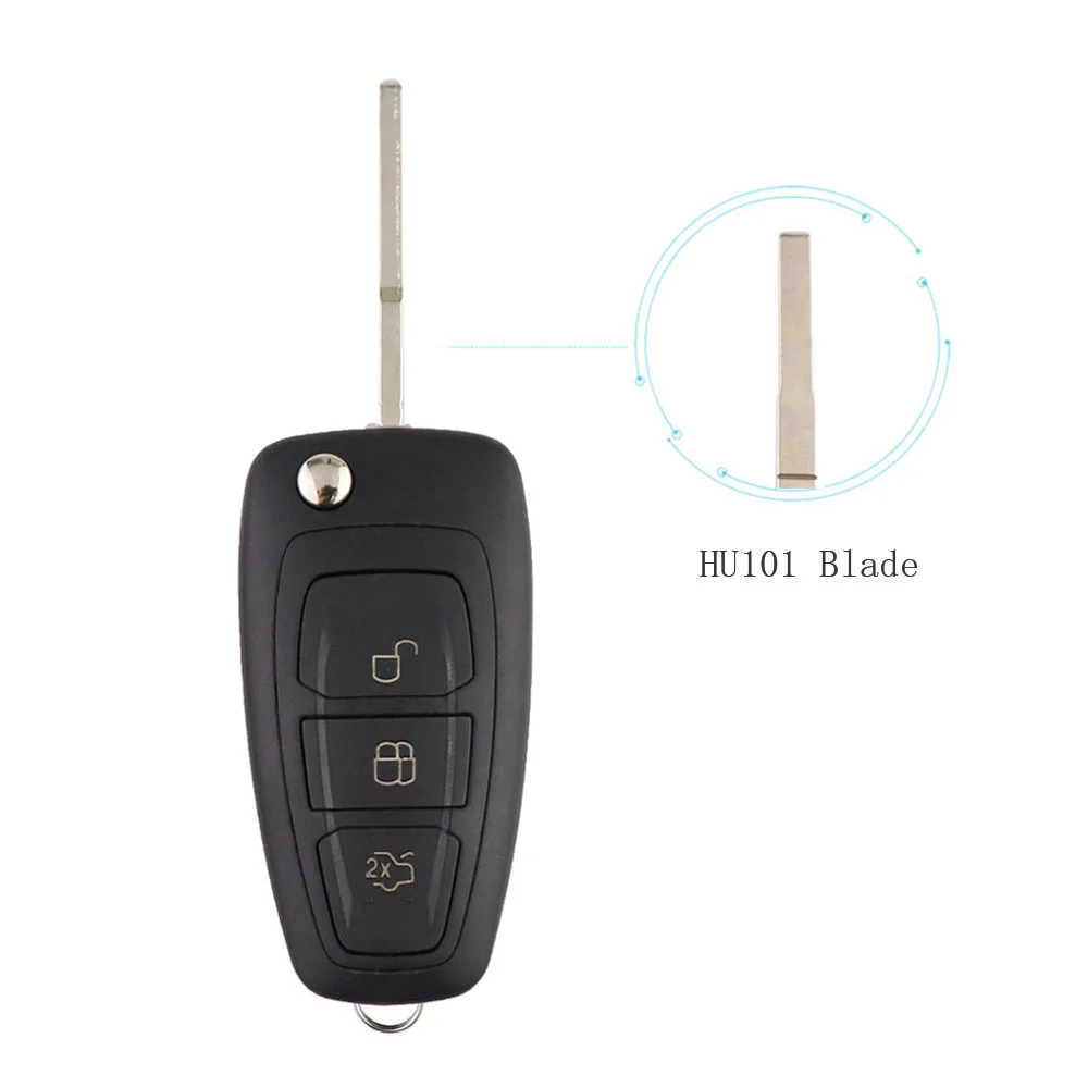 Chiave/Telecomando Per Ford Focus 3 Fiesta Kuga C Max Connect Mondeo Galaxy Transit Remote Car Key 4 D63/60 Chip 433mhz No Logo - Smart Ford - Sa30026f91bea4f8c9e101efedf6e4d79L