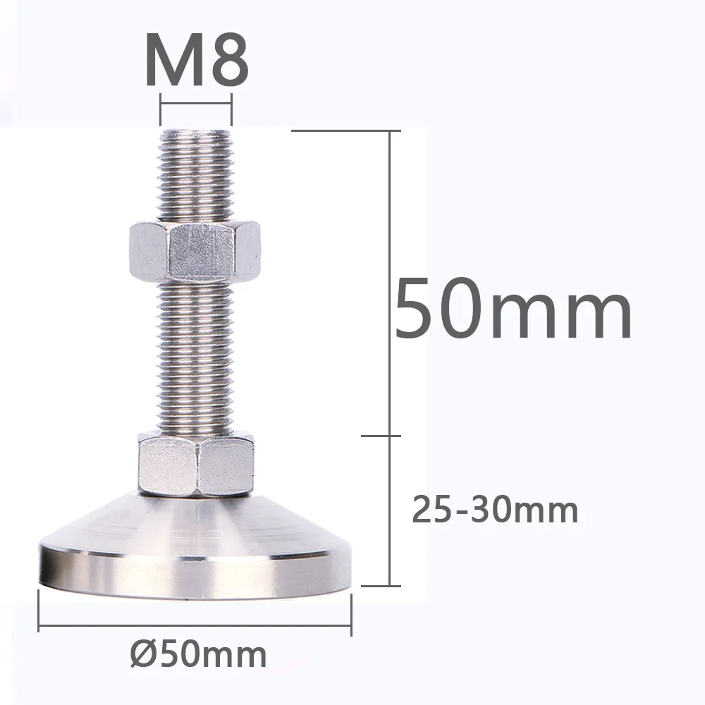 D50-M8-50mm-4PCS