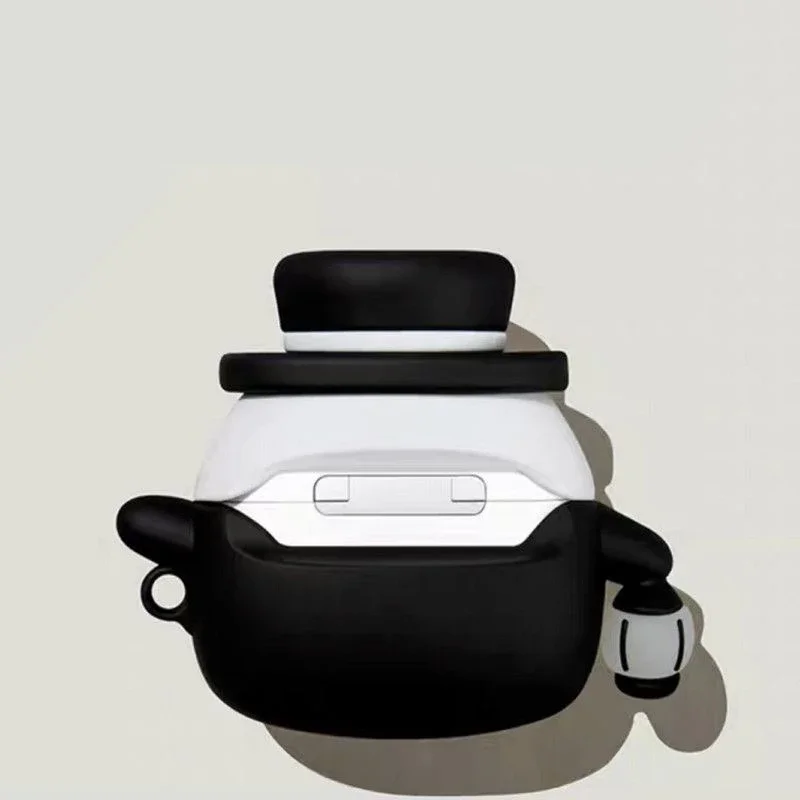 Фото 3D Милые Мультяшные наушники Doctor Schnabel для Airpods 1 2 3 Pro Силиконовый противоударный чехол для Airpods pro 2 зарядное устройство №5
