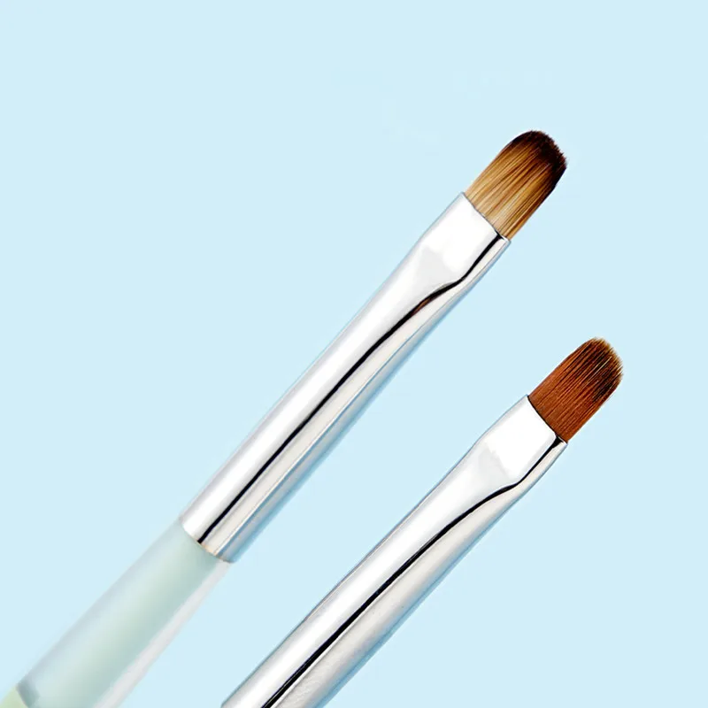 1PC Colourful Crystal Handle Nail Brush Liner Brush Painting Pen Gel Brush Crystal Nail Art Manicure 3