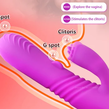 Sex Toys for Women Thrusting Dildo Vibrator Female Vagina Masturbators Clitoral Blowjob Stimulator Aldult Couples Sexy Machine 2