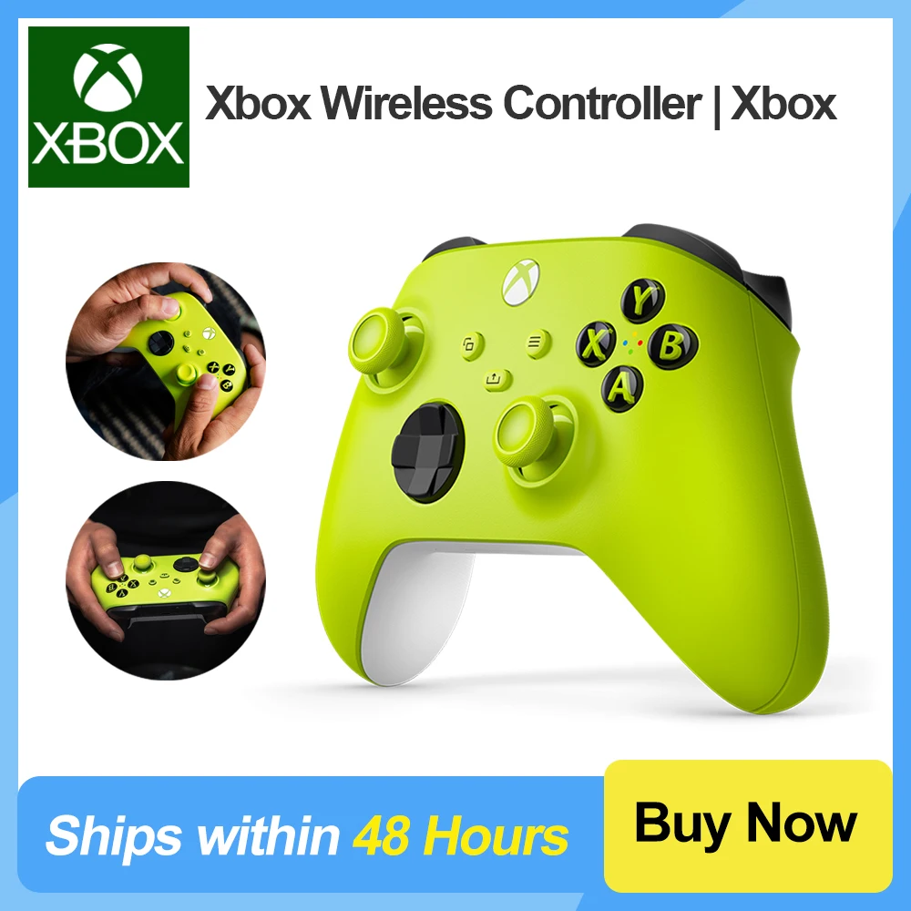 Xbox Wireless Controller Electric Volt Compatible for Xbox S X and Xbox One  Windows 10 11 Android and IOS 100% Original Genuine - AliExpress