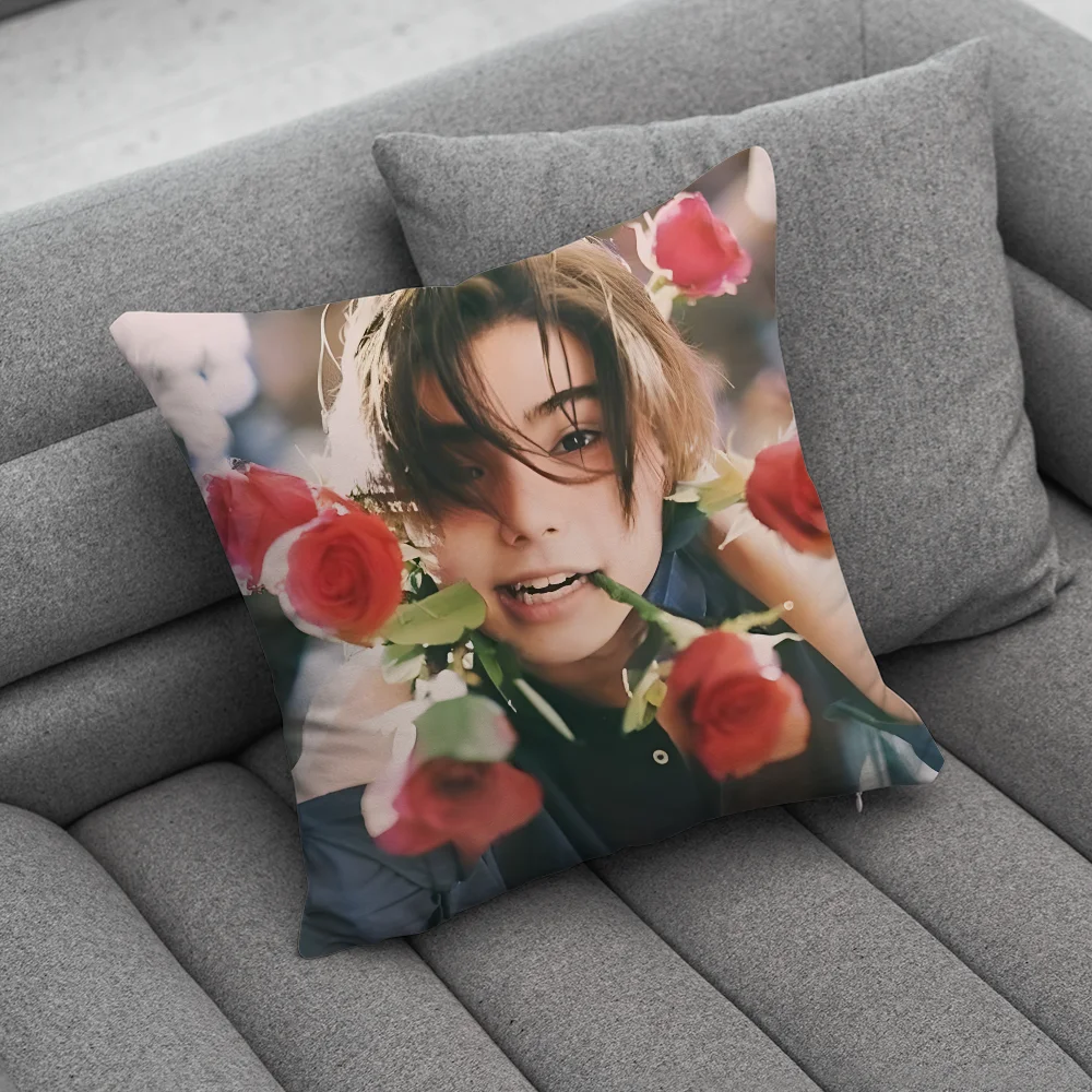 Actor N-Nijiro Murakami Pillow Case Soft Cushion Cases for Farmhouse Sofa Decor Home Decorations and Protector 3