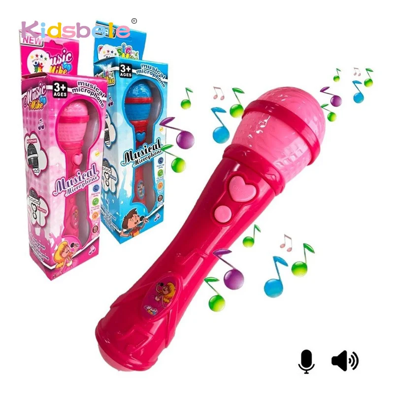 Portable Handheld Wireless Mini Toddlers Toy Education Karaoke Microphone Party Song Singing Music Gift for Birthday Halloween 6