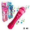 Portable Handheld Wireless Mini Toddlers Toy Education Karaoke Microphone Party Song Singing Music Gift for Birthday Halloween 6