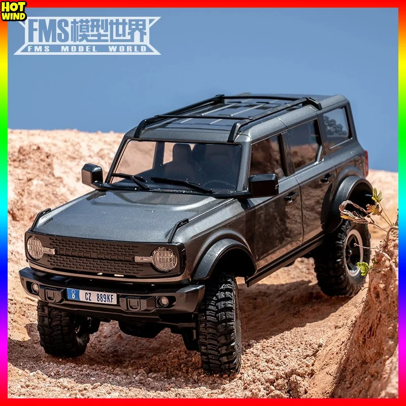 Фото FMS Новый RCcar 1:18 Nugget Storm модель автомобиля 4WD восхождение автомобиль внедорожник Электрический Радиоуправляемый автомобиль с дистанционным управлением подарки для детей №1