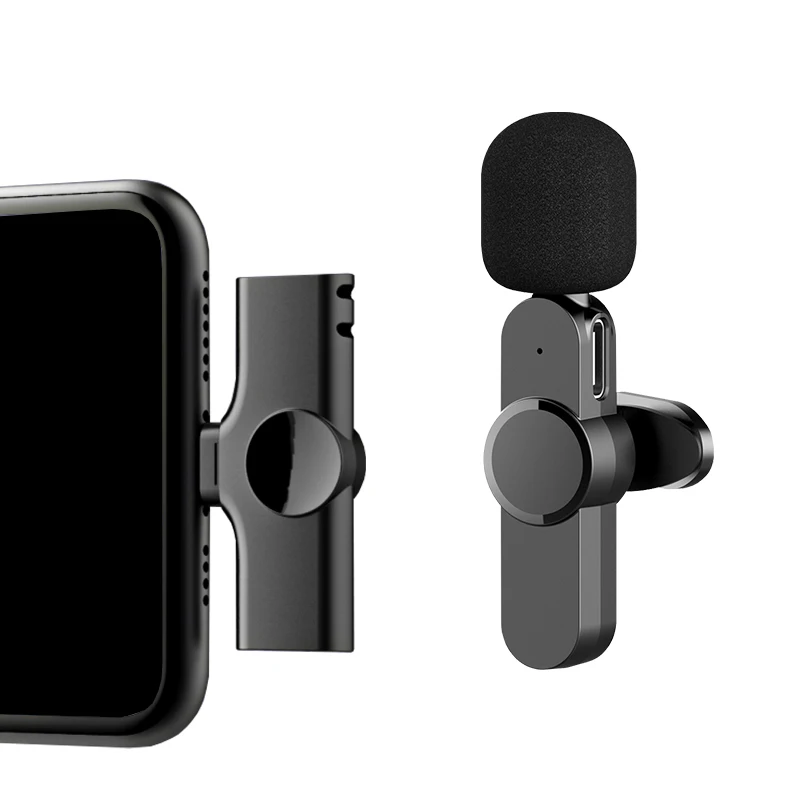 microfone sem fio portatil mini microfone fio para streaming ao vivo 01