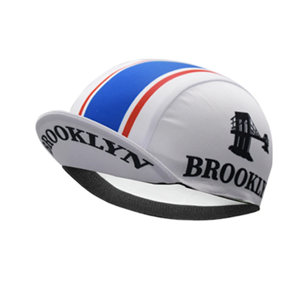 BROOKLYN Classic  Retro Cycling Caps Bicycle Quick Dry Sports Hats Summer Cap 3