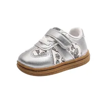 Autumn Graffiti Design New Baby Shoes Unisex Boys Girls Soft Non-Slip Sole Infant Casual Baby Walking Shoes 4