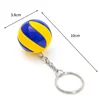 Tandem Sport Volleyball Key Chain-Mini Volleyball On Key Ring for Backpacks,Gym Bags,Purses 5