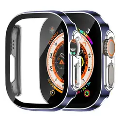 Custodia Ultra Durevole per Apple Watch con Protezione dello Schermo in Vetro Temperato