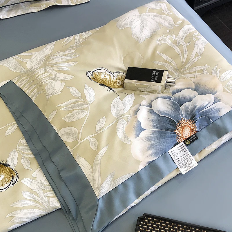 Summer Quilt Bed Comforter Ice Silk Double Bed
