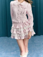 Women s Tartan Checkered Pleated Mini Skirts with High Waistband and Delicate Lace Detailing for a Flirty Look - Image 3