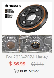 Vorderachsmutterabdeckungen Für Harley - Aluminium Orange Für Sportster S & Pan America