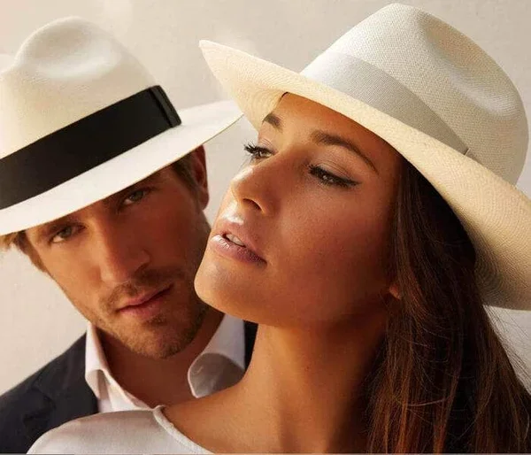 Adjustable Classic Panama Hat-Handmade In Ecuador Sun Hats for Women Man Beach Straw Hat for Men UV Protection Cap 4