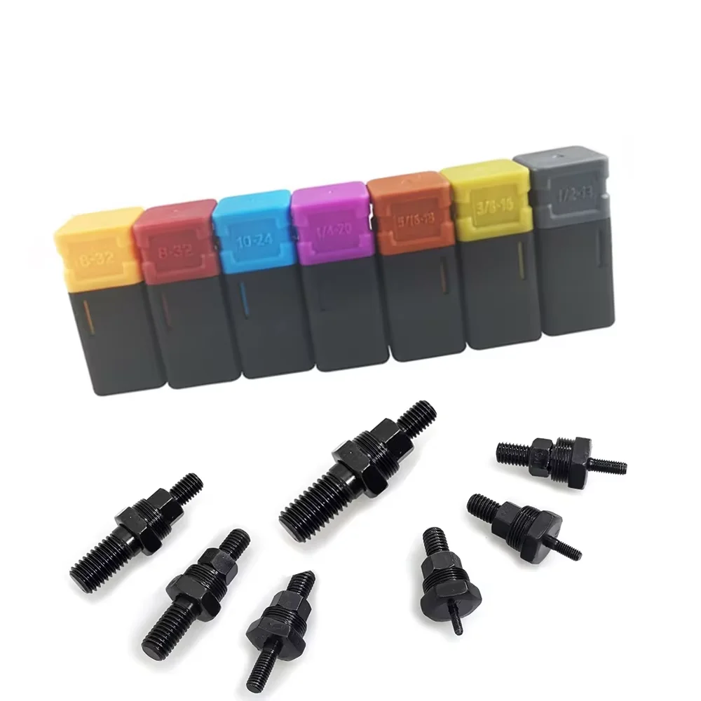 ALLSOME Riveter Gun Part Threaded Mandrel Replacement For Hand Nut Rivet SAE 6-32 8-32 10-24 1/4-20 5/16-18 3/8-16 HT2777